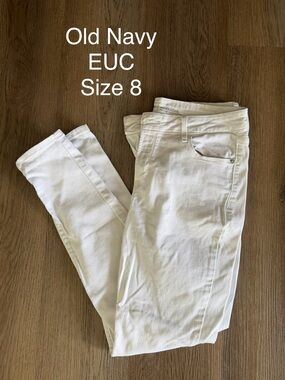 Old Navy White Women’s Jeans
